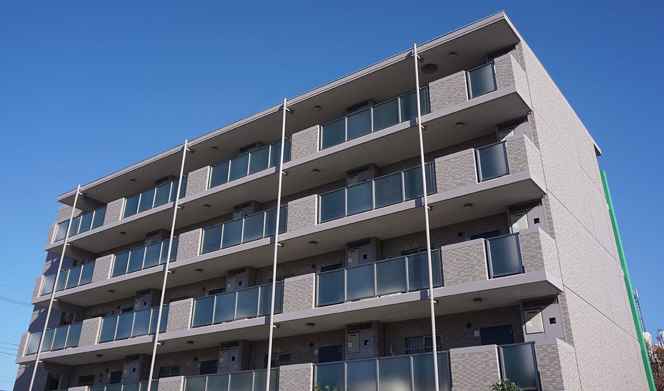 総戸数がファミリータイプ５０戸の共同住宅マンション